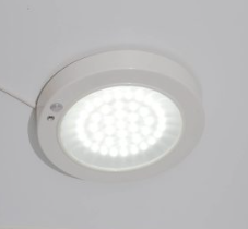 Led-lampe med sensor